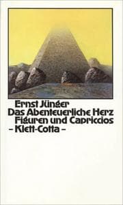 Tapa de Das abenteuerliche Herz. Figuren und Capriccios