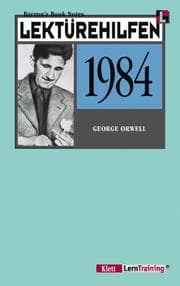 Tapa de Lektürehilfen Nineteen Eighty- Four ( 1984).