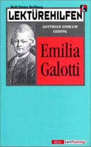 Tapa de Lektürehilfen Emilia Galotti