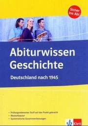 Tapa de Abiturwissen Deutschland nach 1945.