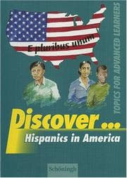 Tapa de Discover... Hispanics in Amerika. Sekundarstufe 2.