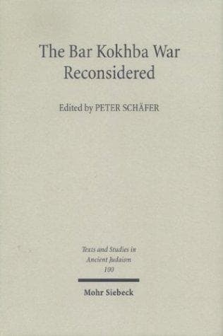 Tapa de Bar Kokhba War Reconsidered