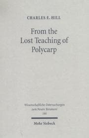 Tapa de From the Lost Teaching of Polycarp