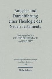 Tapa de Aufgabe und Durchführung einer Theologie des Neuen Testaments