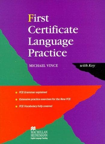Tapa de First Certificate Language Practice, Language Practice with Key