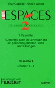 Tapa de Le Nouvel Espaces, Dossiers 1-4, 1 Cassette