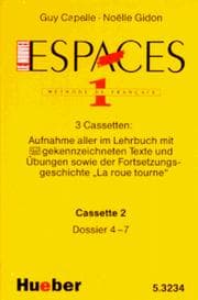 Tapa de Le Nouvel Espaces, Dossiers 4-7, 1 Cassette
