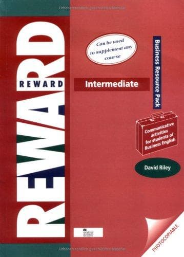 Tapa de Reward, Intermediate, Business Resource Pack