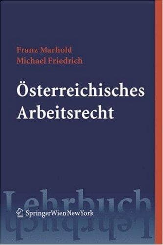 Tapa de Österreichisches Arbeitsrecht