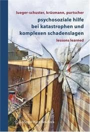 Tapa de Psychosoziale Hilfe bei Katastrophen und komplexen Schadenslagen