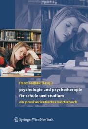 Tapa de Psychologie und Psychotherapie für Schule und Studium