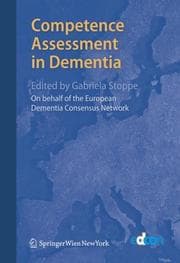 Tapa de Competence assessment in dementia