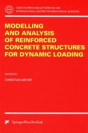 Tapa de Modelling and Analysis of Reinforced Concrete Structures for Dynamic Loading