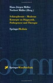 Tapa de Schizophrenie - Moderne Konzepte Zu Diagnostik, Pathogenese und Therapie