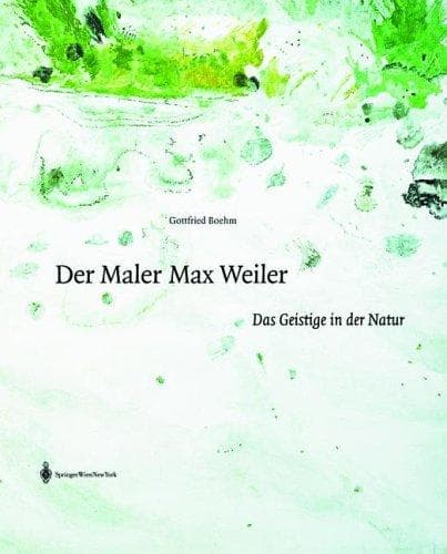 Tapa de Der Maler Max Weiler