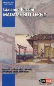 Tapa de Madame Butterfly. Textbuch ( Italienisch- Deutsch). (Opern der Welt)
