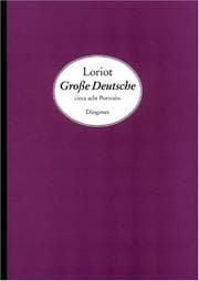 Tapa de Große Deutsche. Neun Porträts