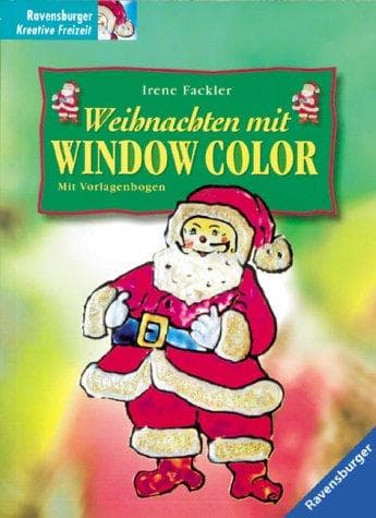 Tapa de Weihnachten mit Window Color