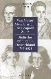 Tapa de Von Moses Mendelssohn zu Leopold Zunz. Jüdische Identität in Deutschland 1749 - 1824