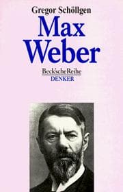 Tapa de Max Weber