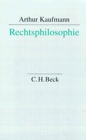 Tapa de Rechtsphilosophie