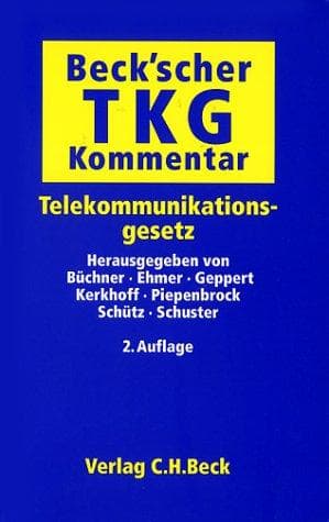 Tapa de Beck'scher TKG-Kommentar