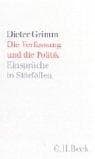 Tapa de Die Verfassung und die Politik. Einsprüche in Störfällen
