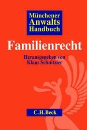 Tapa de Münchener Anwalts Handbuch Familienrecht