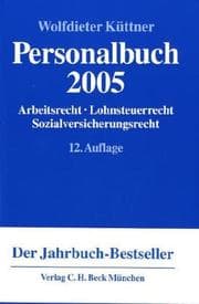 Tapa de Personalbuch 2003. Arbeitsrecht - Lohnsteuerrecht - Sozialversicherungsrecht