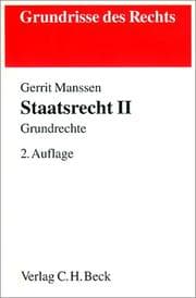 Tapa de Staatsrecht 2. Grundrechte