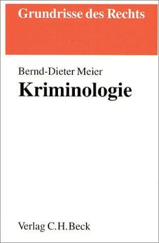 Tapa de Kriminologie