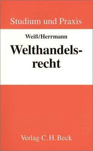 Tapa de Welthandelsrecht
