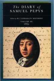 Tapa de The Diary of Samuel Pepys 1662