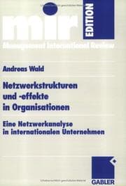 Tapa de Netzwerkstrukturen und -effekte in Organisationen