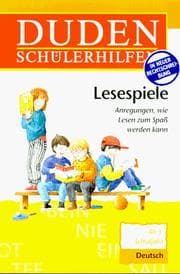 Tapa de Duden Schülerhilfen, Lesespiele, ab 3. Schuljahr, neue Rechtschreibung