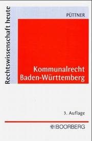 Tapa de Kommunalrecht Baden-Württemberg