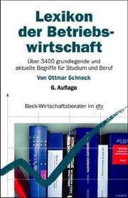Tapa de Lexikon der Betriebwirtschaft