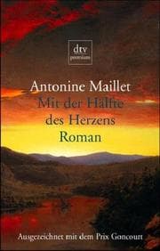 Tapa de Mit der Hälfte des Herzens. Roman
