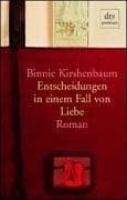 Tapa de Entscheidungen in einem Fall von Liebe