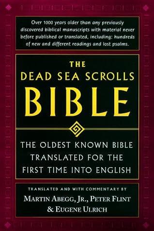Tapa de The Dead Sea Scrolls Bible