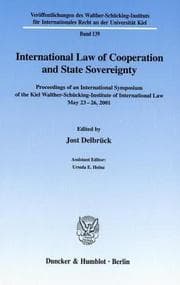 Tapa de International law of cooperation and state sovereignty