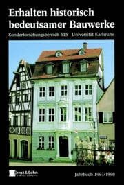 Tapa de Erhalten Historisch Bedeutsamer Bauwerke Jahrbuch 1997/1998