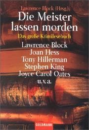 Tapa de Die Meister lassen morden. Das große Krimilesebuch
