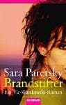 Tapa de Brandstifter. Ein Vic- Warshawski- Roman