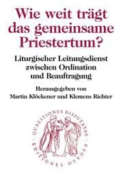 Tapa de Wie weit trägt das gemeinsame Priestertum?