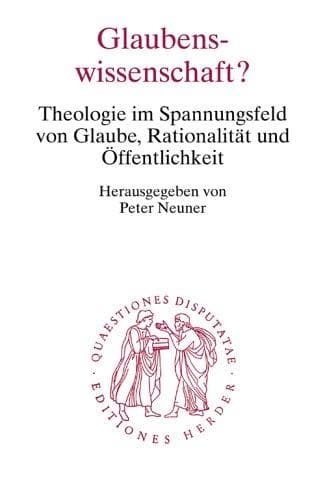 Tapa de Glaubenswissenschaft?