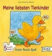 Tapa de Meine liebsten Tierkinder. Erster Puzzle- Spaß