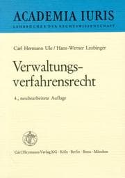 Tapa de Verwaltungsverfahrensrecht. Ein Lehrbuch für Studium und Praxis.