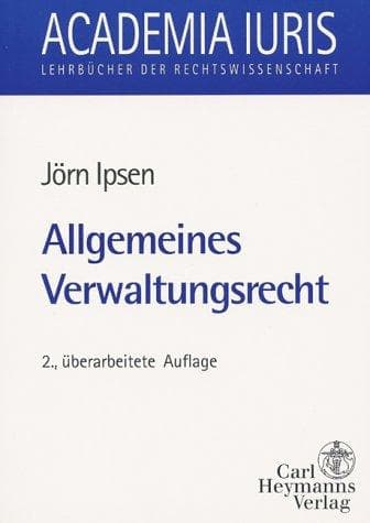 Tapa de Allgemeines Verwaltungsrecht