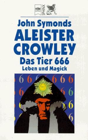 Tapa de Aleister Crowley - das Tier 666